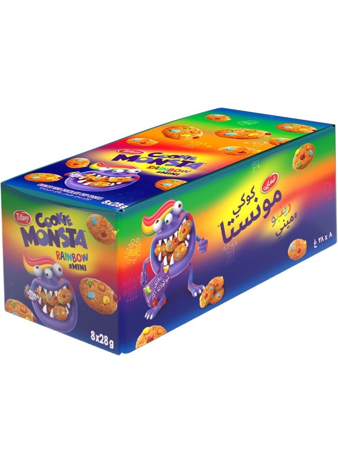 Tiffany Tiffany Cookie Monsta Mini Chocolate Chip Cookies Rainbow  - Image 1