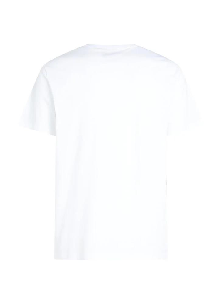 CALVIN KLEIN Logo Print Crew Neck T-Shirt