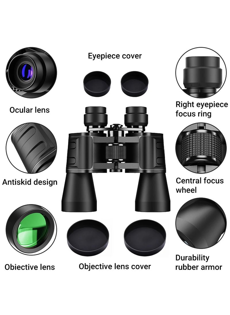 Generic - High Power Binoculars for Outdoor Hunting and Wildlife Observation – Fully Multi-Coated Optics, BAK7 Prism, Adjustable Twist-Up Eyecups - Image 1