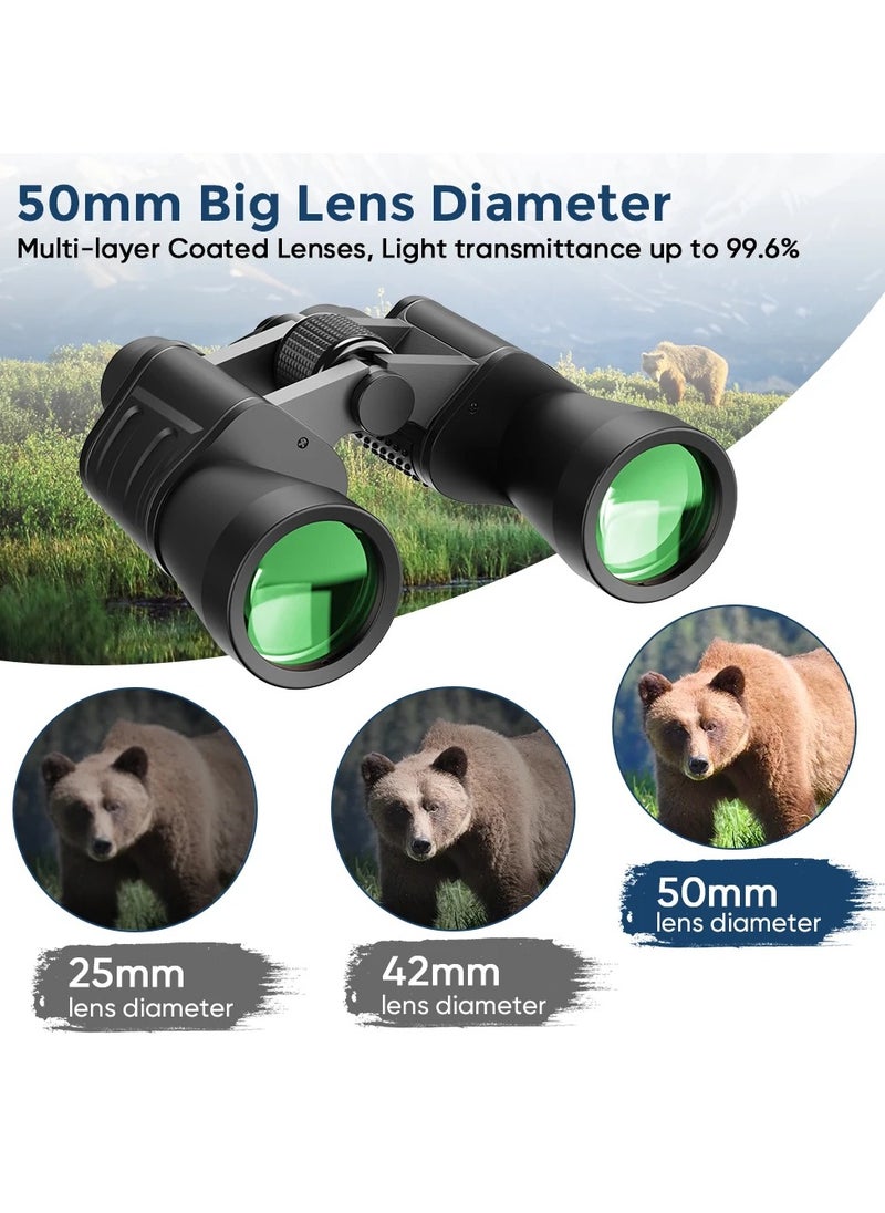 Generic - High Power Binoculars for Outdoor Hunting and Wildlife Observation – Fully Multi-Coated Optics, BAK7 Prism, Adjustable Twist-Up Eyecups - Image 1