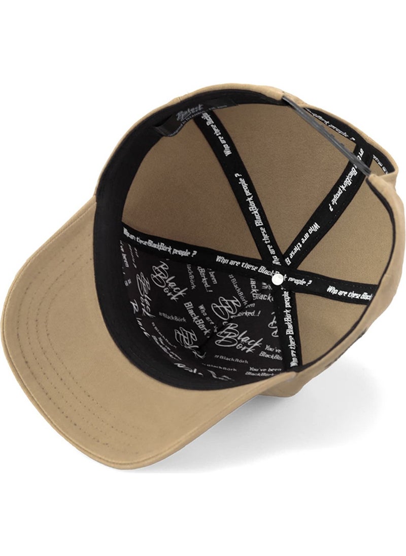 Black Börk - BlackBörk V1 Baseball Samurai - Unisex Mink Hat (Cap) with 3 Code Logo - Image 1