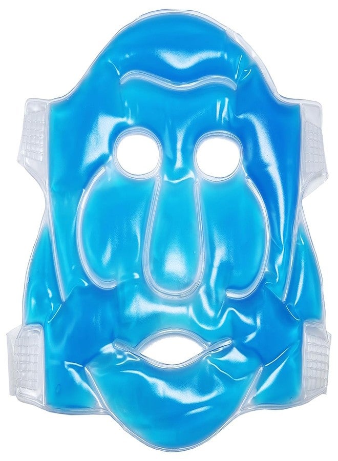 CLICKSWIFT قناع جل تبريد الوجه كليك سويفت أكوا آيس، عبوة جل باردة للوجه مع قناع للعين مجاناً - أزرق - Image 2