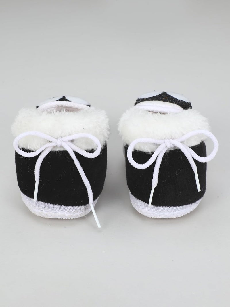 PureSole Baby Booties with Cute Animal Design – Soft Plush Infant Shoes for Newborns and Toddlers (6–12 Months) - Image 4