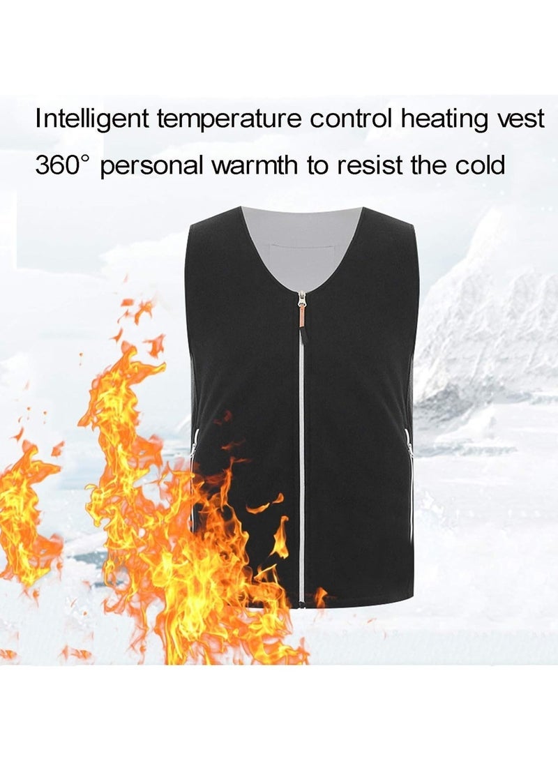 Bukela Heating Vest For Men Women, Electric Lightweight Heating Coat USB Electric Body Warmer Clothes Motorcycle Warm Vest For Hiking, Outdoor Activities - Image 3