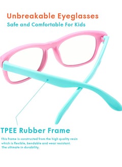 AZorb Kids Blue Light Blocking Glasses Anti-Glare Anti-UV Mobile TV Silicone Glasses for Boys Girls 3-12 Years Old Children's Blue Light Blocking Glasses  - Image 5