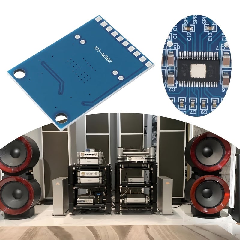 2 Pieces TPA3116D2 Amplifier Board For XH M562 Digital Audio Amplifier 2 X 50W Per Channel Suitable For Speakers - Image 2