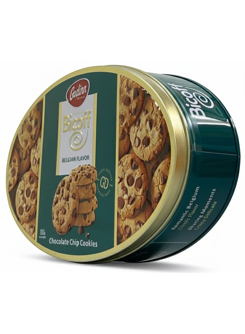 Godinn Bicoff Belgian Flavour Chocolate Chip Cookies 100g - Image 2