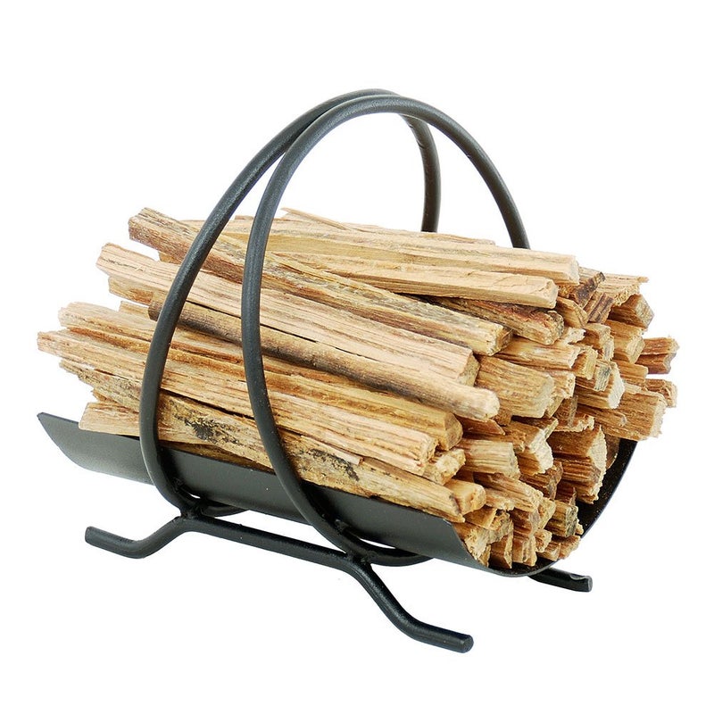 Minuteman International Minuteman International Colonial fatwood Holder Basket Caddy Black 