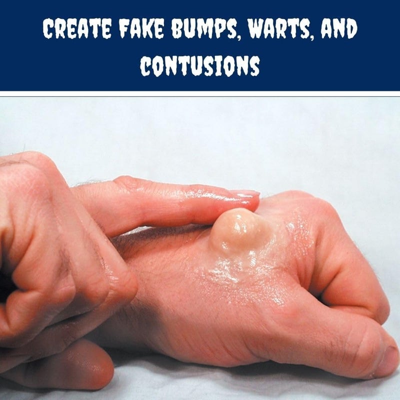 Graftobian Modeling Wax - Bone, 1 oz for Special Effects Makeup - Image 5