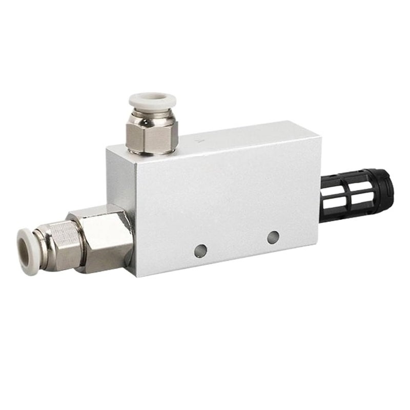 Vacuum Generator, Pneumatic Vacuum Generator High Negative Pressure Air Ejector Suction Exhaust Device for Industrial,for Industrial Automation(CV-20HS-10mm) - Image 1