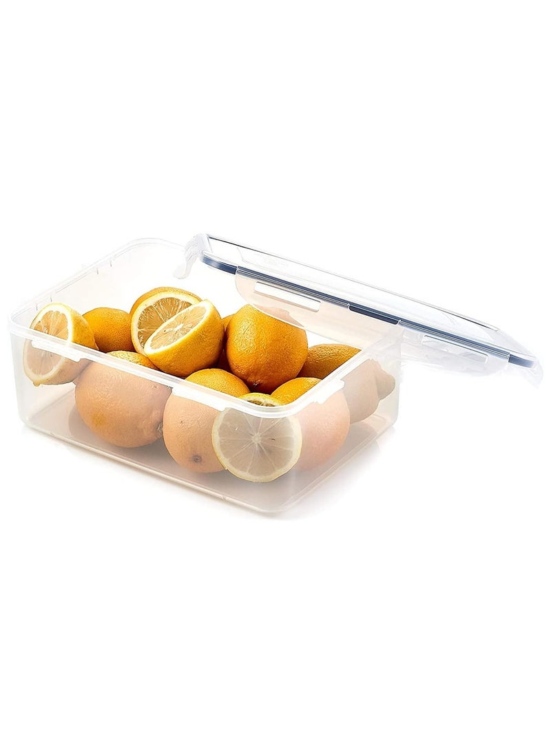 LOCK & LOCK - LocknLock 2.6L Rectangular  Airtight Food Storage  - BPA-Free, Microwave, Freezer, and Dishwasher Safe - Image 1