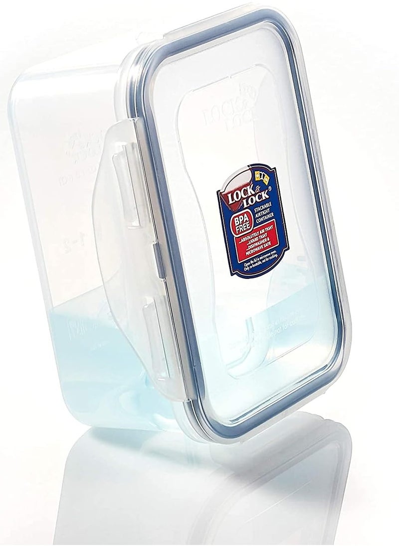 LOCK & LOCK - LocknLock 2.6L Rectangular  Airtight Food Storage  - BPA-Free, Microwave, Freezer, and Dishwasher Safe - Image 1