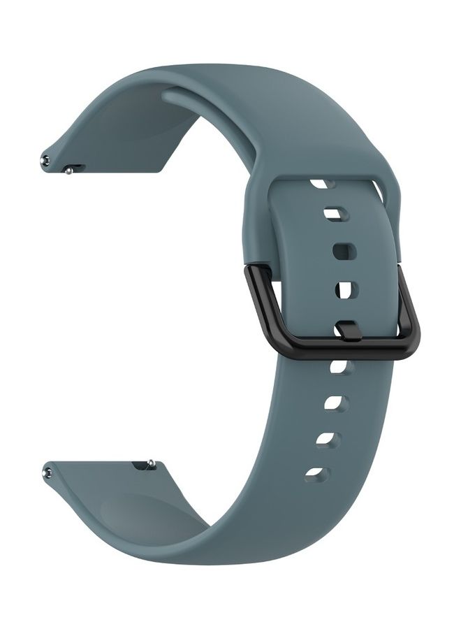 نيبمينينت سوار معصم بديل من السيليكون لساعة هوامي أمازفيت GTS أزرق صخري