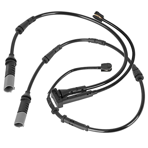 X AUTOHAUX Pair 34356887151 Front 34356799736 Rear Brake Pad Electronic Wear Sensor for BMW X1 X2 for Mini Cooper - Image 1