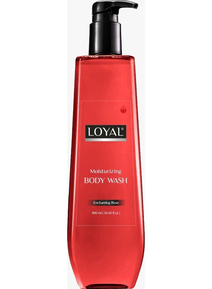 loyal غسول الجسم المرطب روز ساحر 900 مل