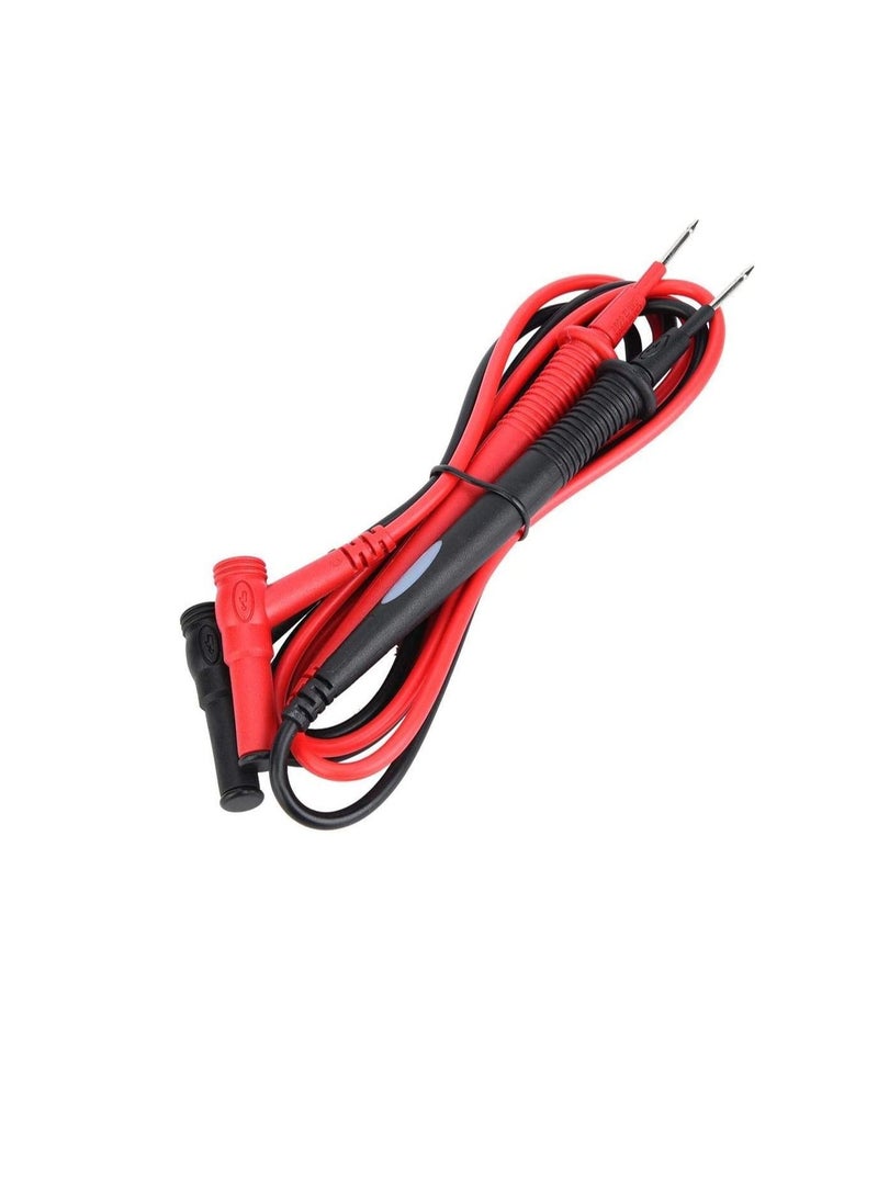 Walfront 1 Pair UT-L21 Universal Type Test Lead Probe with Shield Sleeve Multimeter Testing Accessories Most of Digital Multimeter - Image 1