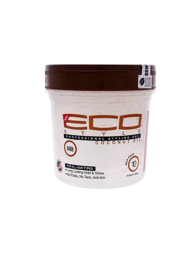 ECOCOCO Coconut Oil Styling Gel Clear - Image 1