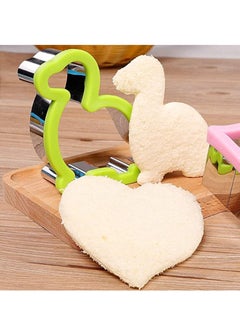 Gerenic Sandwich Cutter for Kids, 43 Pcs Biscuit cutter Sandwich Cutter and Sealer Makers, DIY Sandwich Mold Cutters food picks for Kids  - Image 4