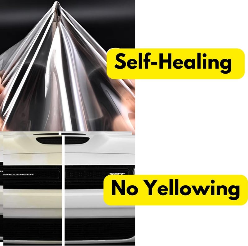 Upromax Door Edge Paint Protection Film Roll 0.4in x 5yd Scratch Protection Film Clear Invisible Universal Car Truck (Roll 0.4 x 5yd) Flexible purchase choices - Image 5