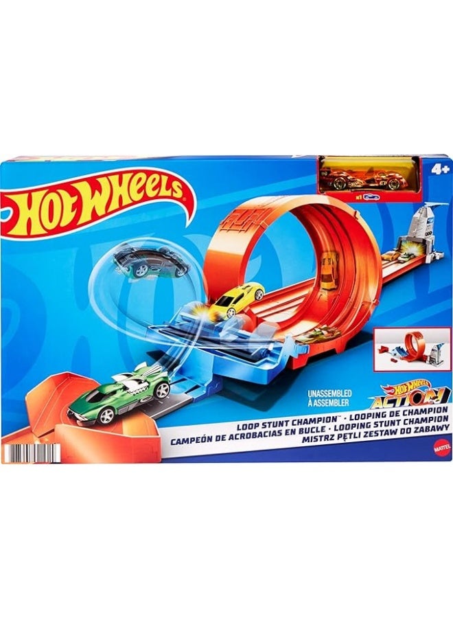Hot Wheels Hot Wheels Loop Stunt Champion Track Set  - Image 3