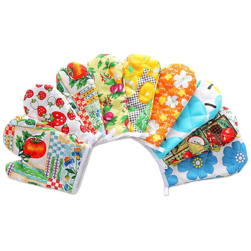 Heat-Resistant Oven Mitts Kitchen Gloves Large unpacked 22.5*15.5 