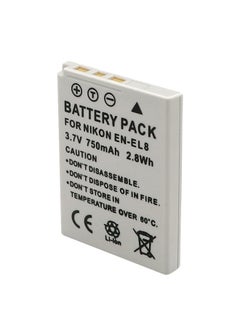 General For Nikon EN-EL8 Camera Battery For Coolpix P1 P2 S1 S2 S3 Camera Battery-Standard Capacity:750mAh  - Image 3