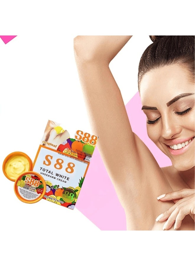 S88 Total White Orginal Total White UnderArm Cream 35g - Image 3