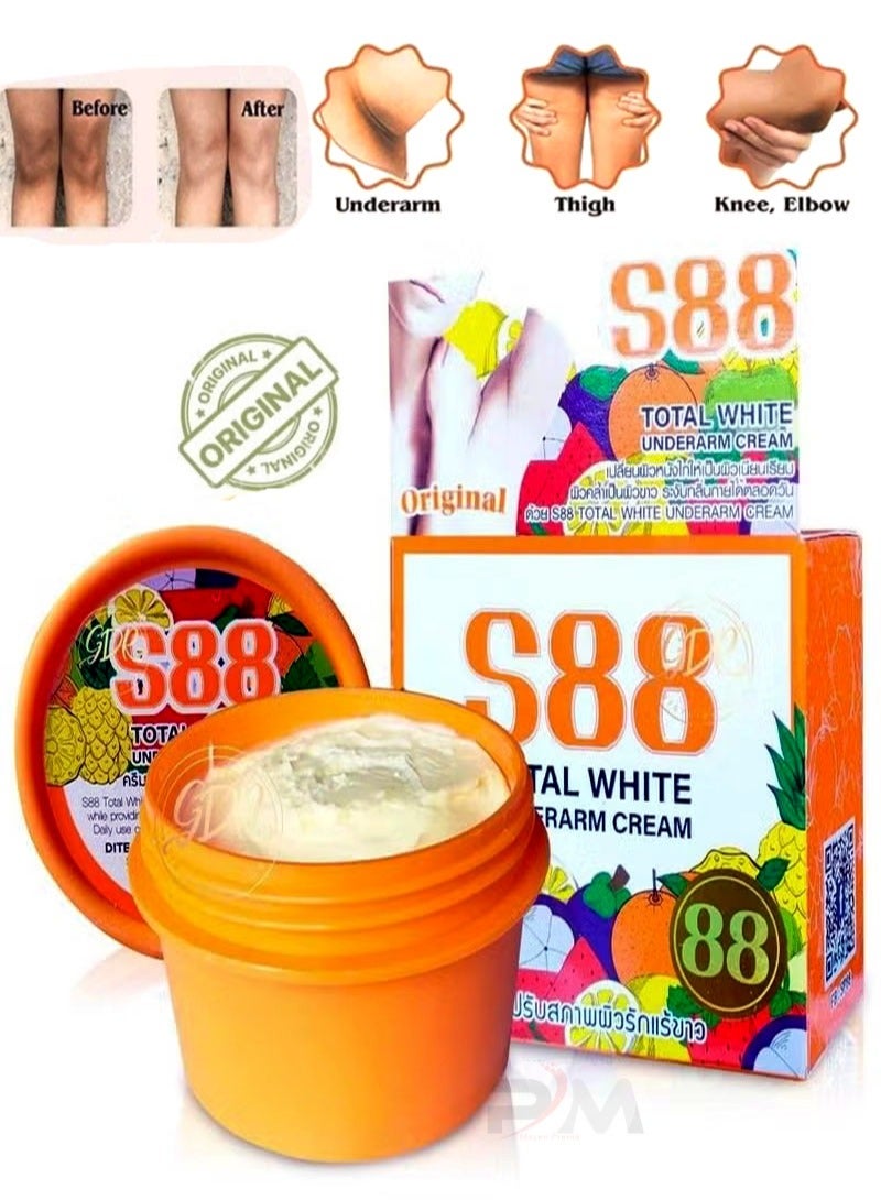 S88 Total White Orginal Total White UnderArm Cream 35g - Image 1