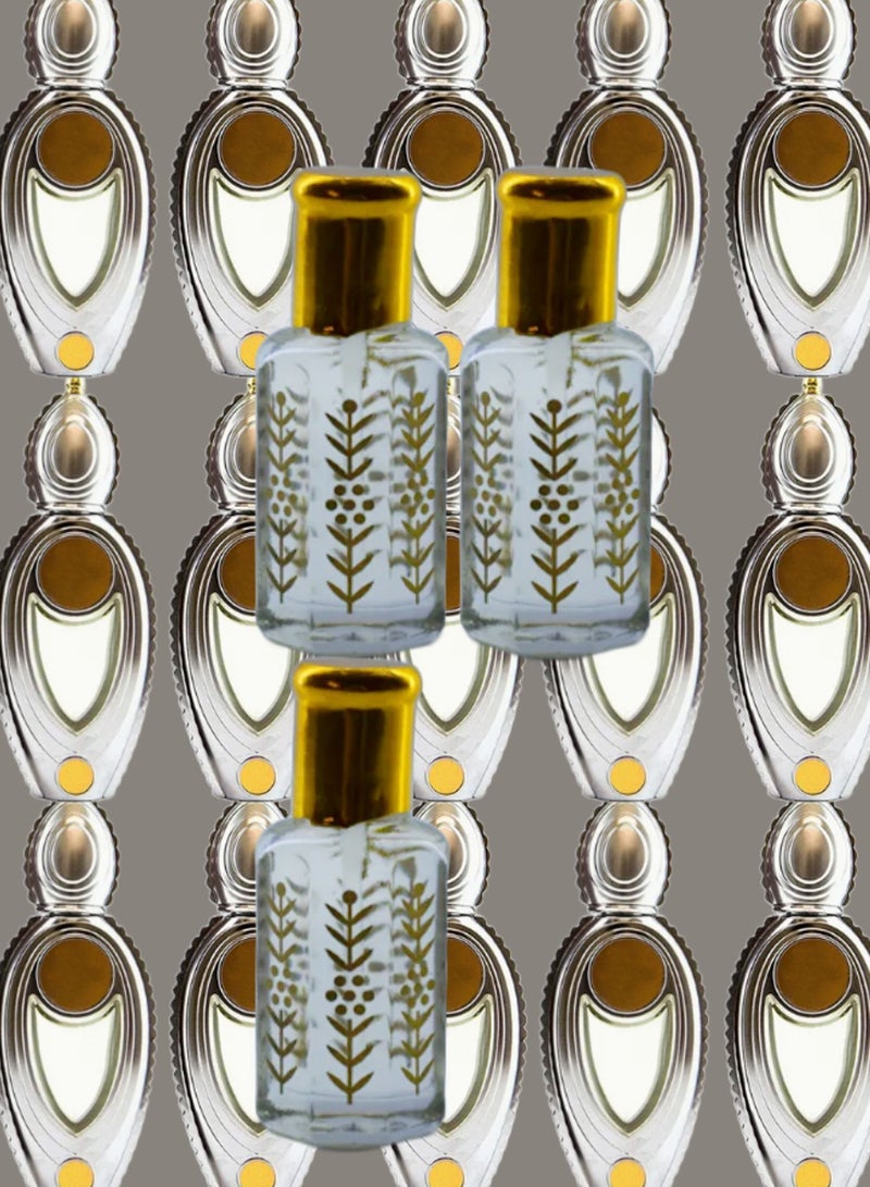 3 Pieces Wisal Essential Oil For Women Original Clear 12 Ml