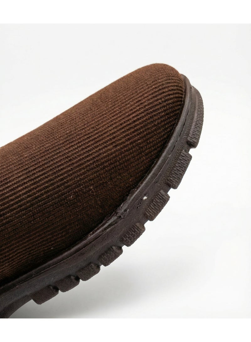 ORDER FlexPro Men's Casual Canvas Sneakers - Breathable Lightweight Walking Shoes - (MW-1001)Brown - Image 5