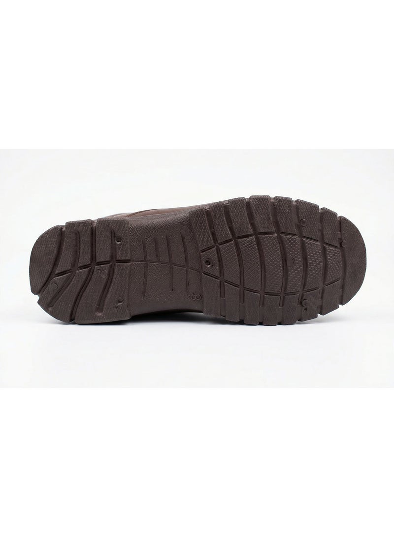 ORDER FlexPro Men's Casual Canvas Sneakers - Breathable Lightweight Walking Shoes - (MW-1001)Brown - Image 4
