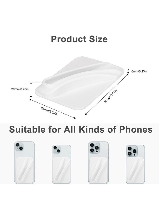 ShebSheb Silicone Lip Holder for Cell Phone Lipstick Lip Glaze Phone Case Back Stick On Holder for Most Phone Models  - Image 2