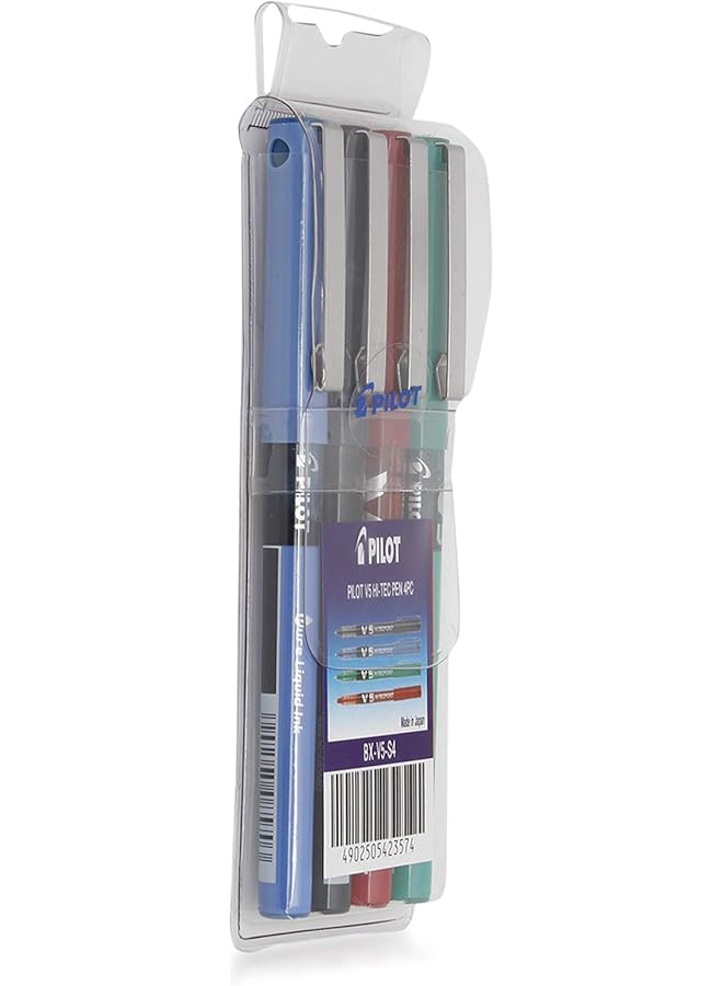بايلوت مجموعة أقلام حبر جاف 4Clr 0.5 Hi Tecpoint Bx V5 54 - Image 1
