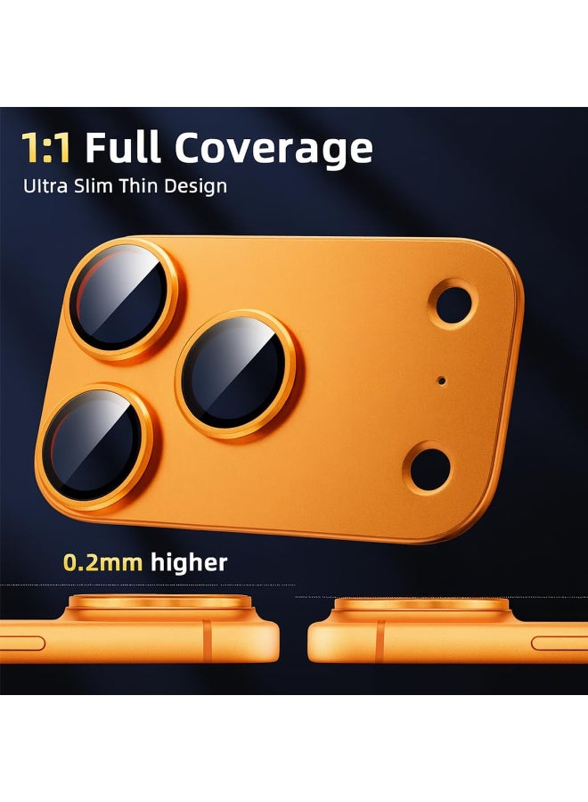 Camera Protector for iPhone 17 Pro 6.3 Inch, [Scratch Resistant & Anti-Fingerprint] 9H Ultra Thin Tempered Glass, Camera Protection Made of Aluminium Alloy, Matte Metal Plate, Pack of 1 - Image 3