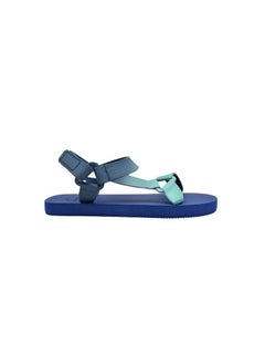 CUBS Navy - Turquoise Boys Sporty Sling CUBS Sandal 28  - Image 2