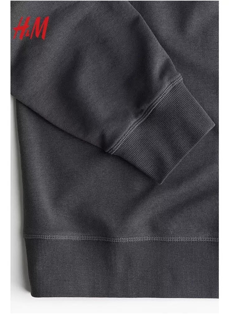 H and M - HM Women's New Round Neck Loose Lightweight Comfortable And Fashionable Dress - Image 1