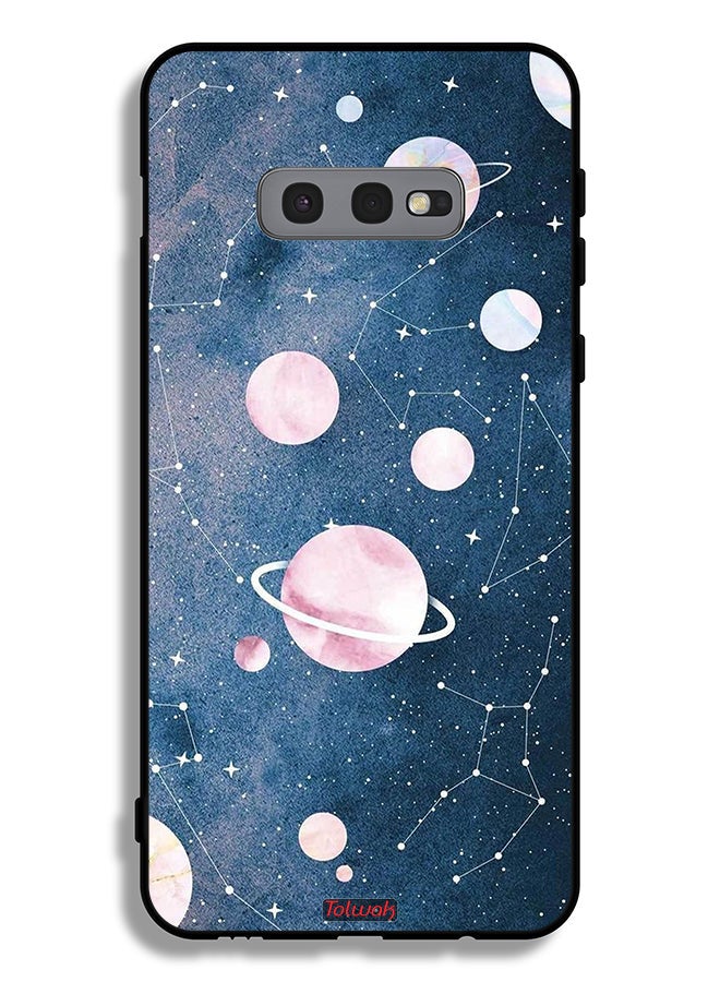 Tolwak Samsung Galaxy S10e Protective Case Cover Space Art - Image 2