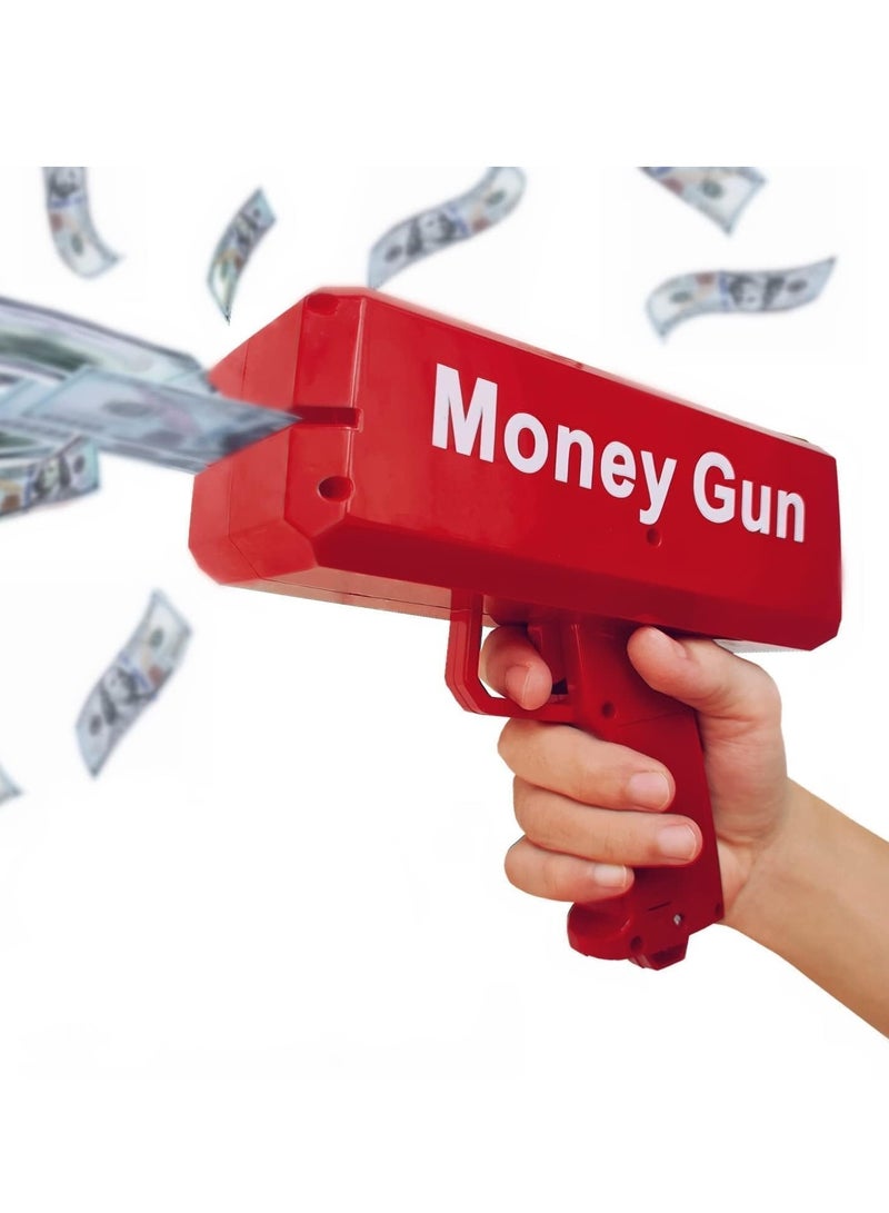 ELTRAZONE NEW Super Money Guns Playing Spray Money Gun – Make It Rain Toy Gun, Fake Bill Dispenser Money Shooter, Fun Party Toy for Special Occasions, Birthday & Celebration - Image 1