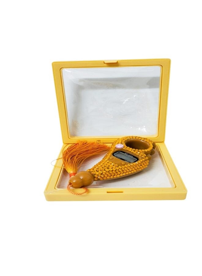 Diamond sparkling  Digital Tasbih Talley Counter Brown  - Image 2