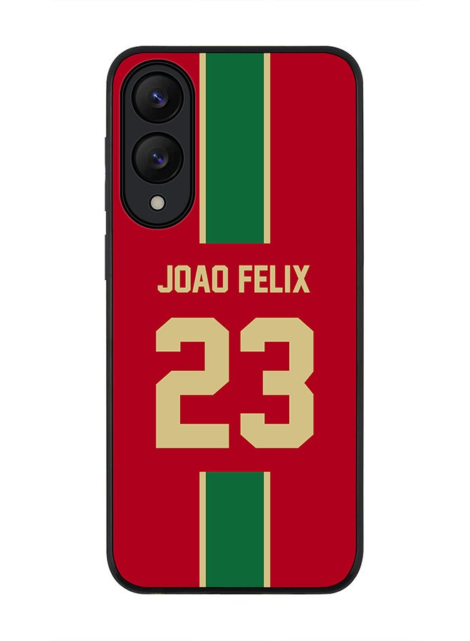 Stylizedd For Samsung Galaxy S25 Edge Case,Slim fit Camera Protection, Shockproof Thin Phone cover  - Football - Portugal - Joao Felix