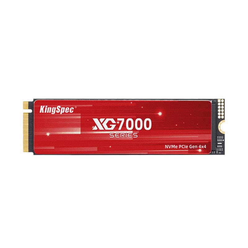 KingSpec XG7000 2TB NVMe SSD M.2 PCIe Gen4 M.2 2280 Internal Solid State Drives Up to 7400MB/s Suitable for Desktop, Gaming Laptop, Enthusiasts, IT Profession - Image 1