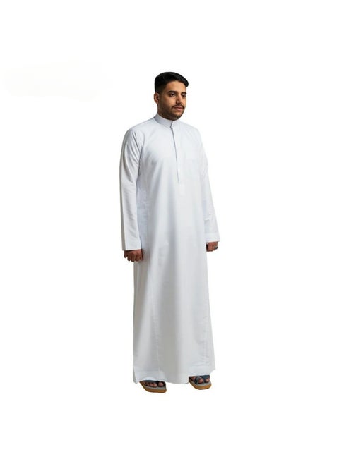ثوب سادة بسحاب مخفي
