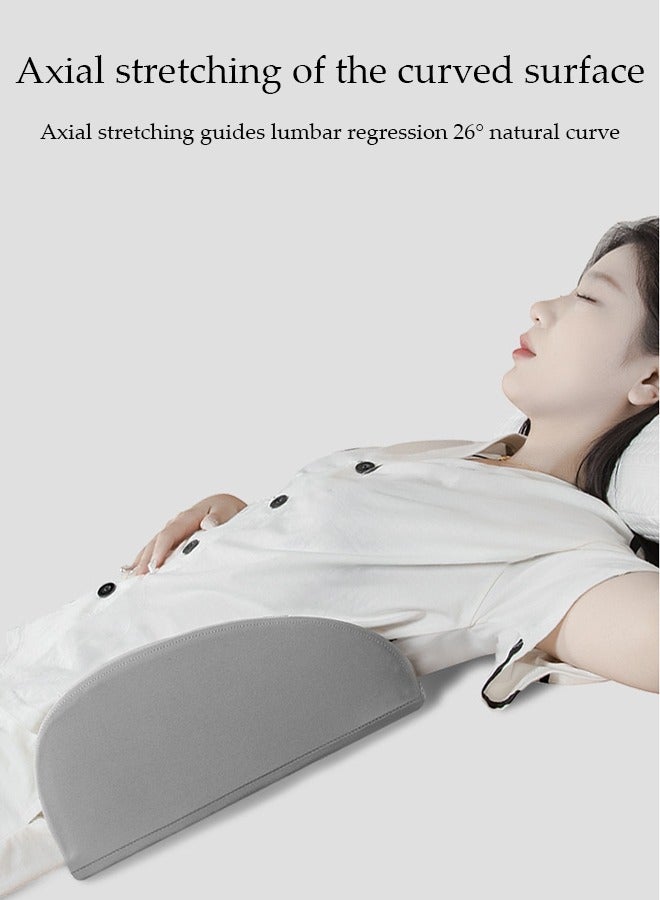 DUNISO وسادة دعم القطن القطني، وسادة قطنية للنوم بتصميم مريح، مسند ظهر متعدد الوظائف من رغوة الذاكرة، قابلة للتنفس وناعمة، قابلة للإزالة والغسل، مناسبة لمقاعد السيارات، كراسي المكتب، كراسي الاسترخاء والأسرة، 49 * 28 * 13 سم - Image 3