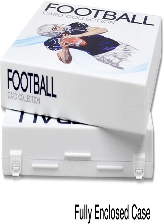 UniKeep Football Themed Trading Card Collection Binder with Trading Card Pages. (Blue, Metal Rings) - Image 5