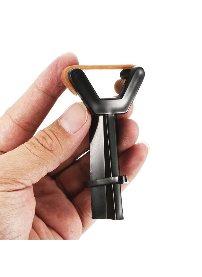 PATIKIL Billiard Pool Cue Repair Clamp, 2 Pack Plastic Snooker Cue Tip Clip Press Fastener Repair Tool Billiard Accessories for Club Tips  - Image 5