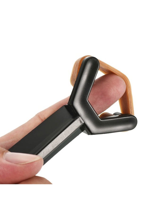 PATIKIL Billiard Pool Cue Repair Clamp, 2 Pack Plastic Snooker Cue Tip Clip Press Fastener Repair Tool Billiard Accessories for Club Tips  - Image 4
