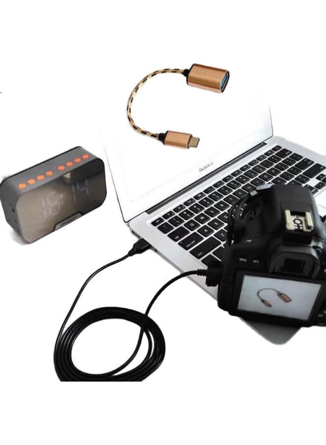 Win Potential Win Qian Trapezoidal Port Data Cable, Charging Cable 2 Meters, Hongen Reading Pen, Mp3 Car Recorder, Mp4, Elderly Phone, Radio, Bluetooth Speaker, V3 Huohuotu Old Charger Cable - Image 1