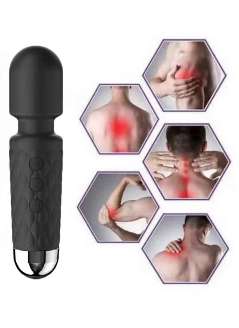 General Wireless Deep Tissue Body Massager For Sport Relax ,Mini Size Easy To Carry ,Black 