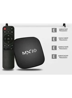 MX10 Android 13 TV Box 4K 3D Smart IPTV Box with Dual 2.4G/5G WiFi, Streaming TV Stick for Movies, Apps, and Gaming High-Performance Smart Media Player  - Image 2