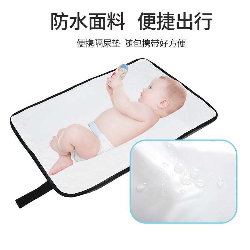 Multi-Purpose Foldable Portable Diaper Bag Mother And Baby Bag Diaper Pad Portable Baby Diaper Pad New Style - Image 3